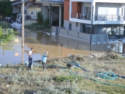 Αυτοψία κλιμακίου μηχανικών σε πληγείσες περιοχές της Λάρισας