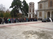 Στερνό αντίο για τον 13χρονο Κωνσταντίνο