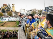 Αγιασμός των υδάτων στον Πηνειό