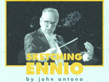 Σκιτσάροντας τον Ennio Morricone