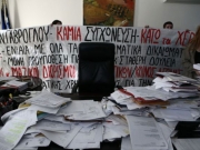 Κατάληψη μαθητών- εκπαιδευτικών στο γραφείο Γαβρόγλου