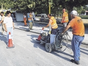 Οδικά έργα στον Τύρναβο