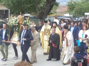 Στιγμιότυπα από την περιφορά της εικόνας στο Αργυροπούλι