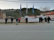 Διαμαρτυρία  συνταξιούχων Σκιάθου