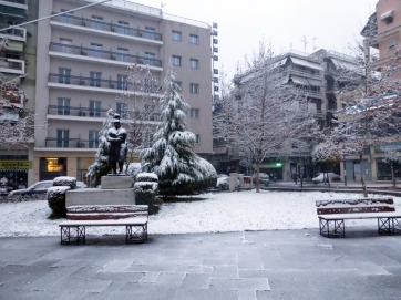 Σε λευκό κλοιό ολόκληρος ο νομός Λάρισας