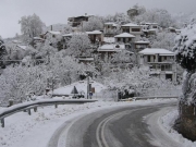 Στα λευκά ντυμένο το Πήλιο