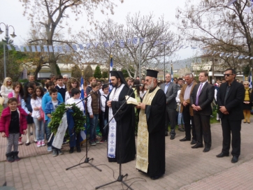 Καταθέσεις στεφάνων στον Τύρναβο