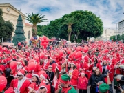 Γέμισε Αϊ Βασίληδες η πόλη των Χανίων για το «Santa Run Chania 2022»