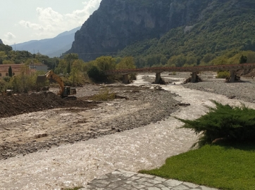 Eργο αποκατάστασης  του Πάμισου στο Μουζάκι