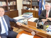 Ο Χρ. Κέλλας με τον Γ. Τσακίρη για το ΕΣΠΑ 2021-2027