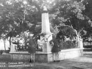 ΛΑΡΙΣΣΑ. Αναθηματική Στήλη 1897. Επιστολικό δελτάριο του FrancoisE. Caloutas. Περίπου 1915