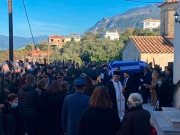 Σε κλίμα βαθιάς οδύνης  η κηδεία του επισμηναγού Κωστέα