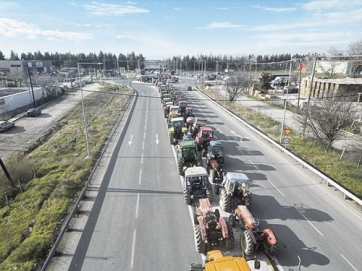 Συμβολικός αποκλεισμός της Εθνικής Οδού