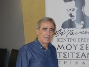 Ο καλλιτεχνικός διευθυντής του Μουσείου  Τσιτσάνη Στέλιος Καραγιώργος