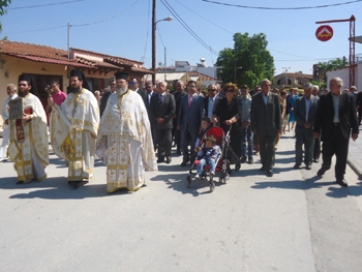 Η Φαλάνη τίμησε τους προστάτες της