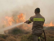 Σε μερικό έλεγχο η φωτιά, υποψίες για εμπρησμό