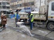 Ο χιονιάς πρόλαβε τον Δήμο...