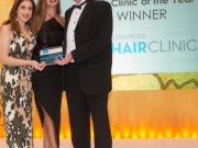 Η Advanced Hair Clinics βραβεύεταιως International Hair Clinic of the Year για τρίτηφορά!