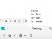 Πλέον τα email σας μπορούν να αυτοκαταστρέφονται