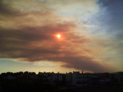 Στάχτη από Καλαμπάκα «σκέπασε» τη Λάρισα