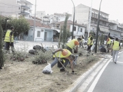 Εργασίες στον κόμβο Ηρώων Πολυτεχνείου και Βόλου