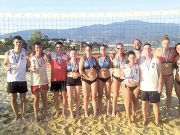 Πρωτιά για Πέτρο Πηλίτση στο beach volley Regional U19