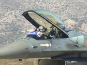 Εντυπωσιακή επίδειξη F-16 στη Σούδα